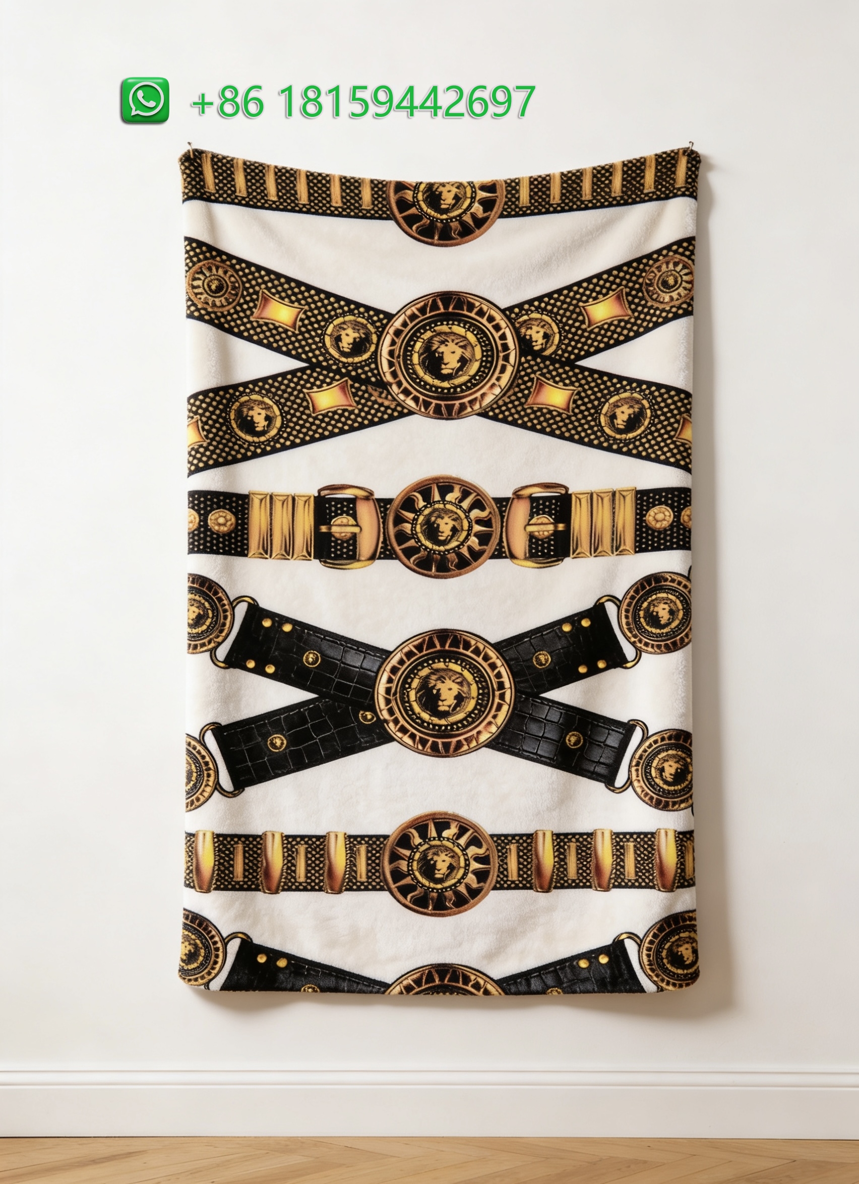 Versace Throw Blankets